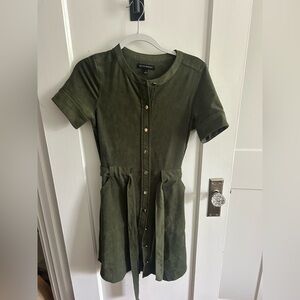 Banana Republic Olive Green Dress